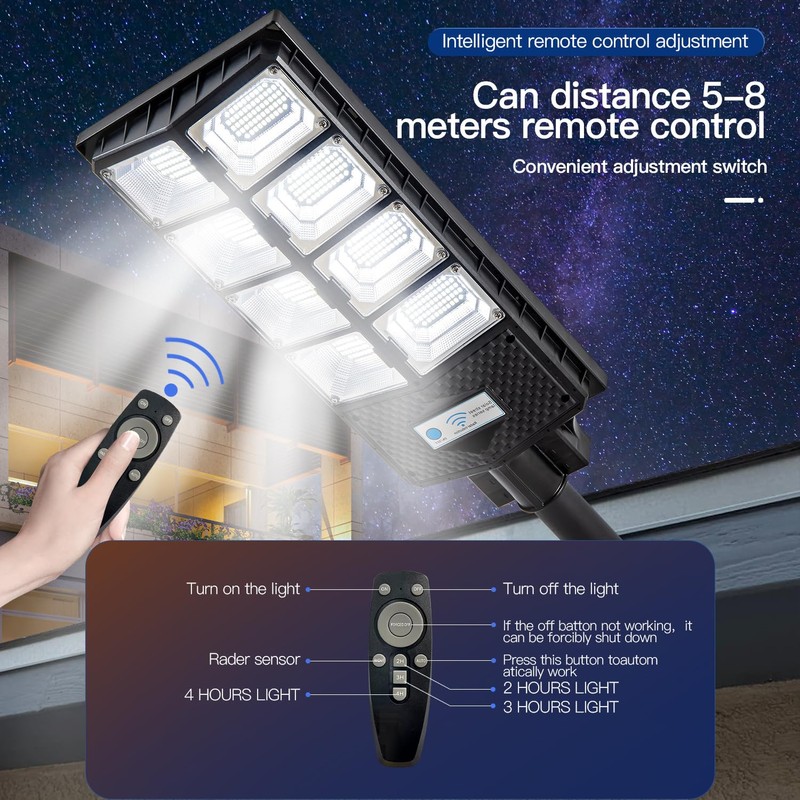 Waterproof Solar Lights Outdoor for Patio & Yard, Dusk to