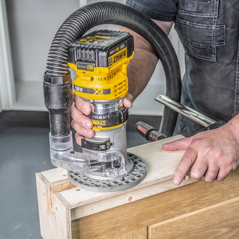 Trend Universal Trim Router Sub-Base, 150mm, Enhanced Compatibility for 1/4