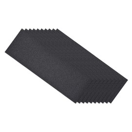 CoCud Wet Dry Sanding Sheets, 9 Inch x 3.6 Inch 120 Grits Sandpaper Sheets Silicon Carbide - (Applications: for Drywall Wood Metal), 10 Pieces