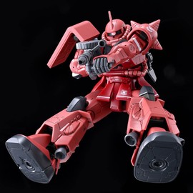 HG 1/144 Char Custom High Mobility Zaku II Color-Coded Plastic Model