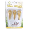 MOWHOUSE 9 x Premium Replacement Blades for Bosch Indego Robotic