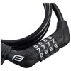 Force 80010 Mini Dial Lock with Bracket, Black