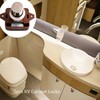 MTSmart RV Cabinet Locks, ABS Push Button Cabinet Latch for