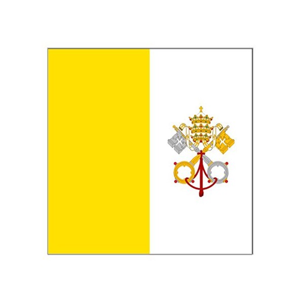 Nylon Papal/Vatican Flag - 4'H x 6'W