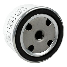 Replacement Oil Filter for Quincy Air Compressors Short Oil Filter Element Metal Housing for OEM 2023400101