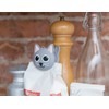 Kikkerland Cat Talking Bag Clip