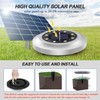 Puncools Solar Lights Outdoor Garden,2 Pack Waterproof Solar Ground Lights