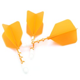 CUESOUL ROST T19 Two-tone 2 Material Mixed Shaft Integrated Flight Big Wing Shape, Set of 3 (CS-AK5710-1L)