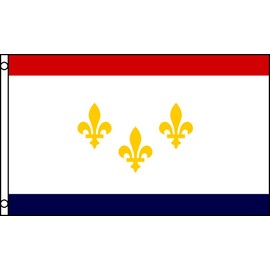 New Orleans Flag 3x5 ft Poly