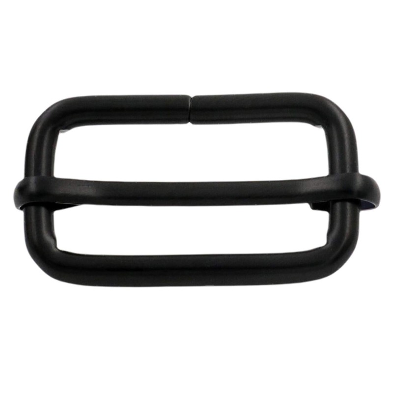 BIKICOCO hebilla metálica de ajuste deslizante tri-glides, 1-1/4 x 5/8