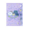 Sunstar Stationery S2173123 Stationery Goods, Clear File, 5 Pockets, Relax