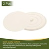 sourcing map 2Pcs Drain Stoppers, Rubber Bathtub Stopper Sink Plugs