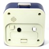 Atlanta Alarm clock without ticking light snooze crescendo quartz metal