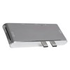 6 in 2 USB C Hub Aluminum Alloy Plug and