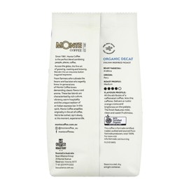 Monte Fairtrade ground coffee (250g, Organic Decaffeinated)