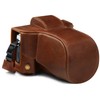 MegaGear Ever Ready MG1863 Brown Genuine Leather Camera Case Bag