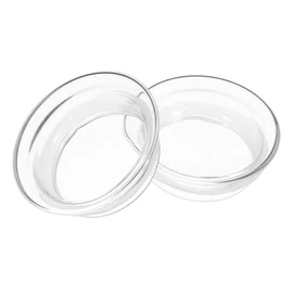 VINTORKY 2pcs Glass Water Pitcher Lid Replacement Reusable Cover for Jug Teapot Prevents Spills Protects Liquids Kitchen Pitcher Sealing Lid for Water Kettle