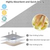 Niuoppy 2Pcs Dish Drying Mat, 38x50cm Highly Absorbent Draining Board