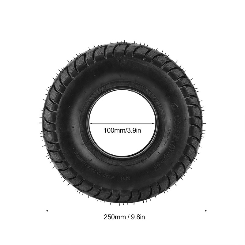 Rubber Outer Tire Wheel Good Elasticity for Inflatable Tool Cart
