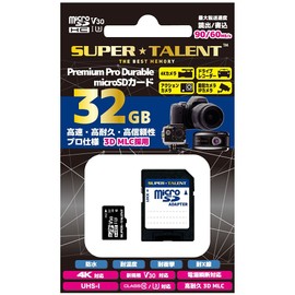 SuperTalent Premium Pro Durable microSDカード 32GB