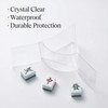 4Pcs Mahjong Card Sleeve, Clear Waterproof Game Card Protective Holders