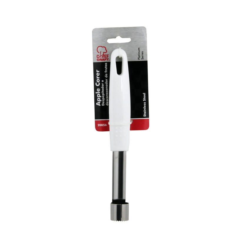 Chef Craft Select Stainless Steel Apple and Vegetable Corer, 8