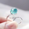 Duan Ocean Blue Opal Mermaid Fish Tail Finger Toe Rings