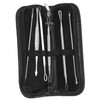 Vaguelly 1Set Professional Blackhead Removal Tool Kit Extractors for Pimple