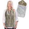 DinerWear Adult Bib Dining Scarf - Cravaat (Snakeskin) - Stain