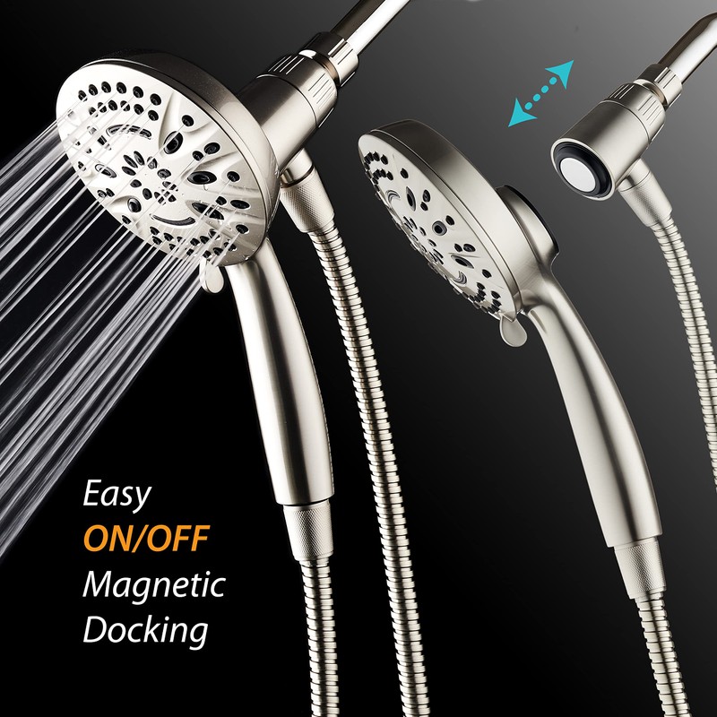 AquaDance New Magnetic Guidance Docking System - High-Pressure 8-setting Handheld