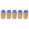 5Pcs Air Pneumatic Mufflers Exhaust Mute Silencer Noise Filter Reducer