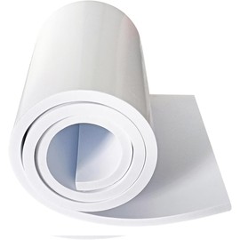 Qiveno Closed Cell Neoprene Foam Rubber Sheet with Adhesive - 72 x 17 x 1/4 Inch Multi-Function Insulation, Soundproofing, and Weatherproof Foam Padding Easy Cut DIY, White