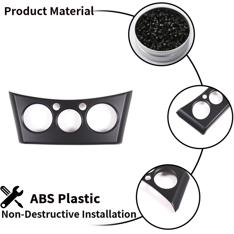 Sekhyna Center Air Conditioner Adjustment Switch Trim Frame Compatible with