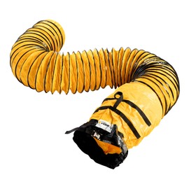 MOUNTO 25FT PVC Flexible Duct Hosing for Exhaust Fan (12inch)
