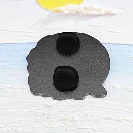 Ficsowy Funny Quote Enamel Pin, Sarcastic Floral Lapel Pin, Humorous Brooch Gift for Friends and Family