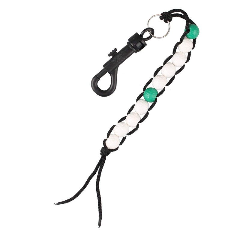 2PCS Golf Score Counter Stroke Bead Keeper Score Beads Bracelets