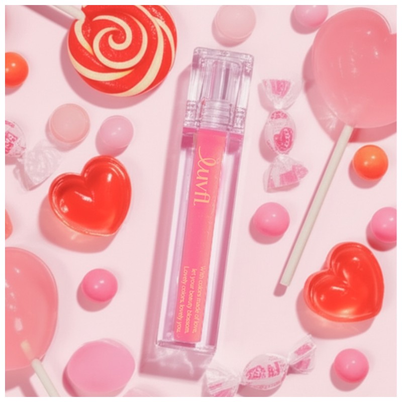 LOVEFLEUR TGlimmer Shine Gloss 2colors, Color1#$%Color2:Rosy Milk-Rosy Milk