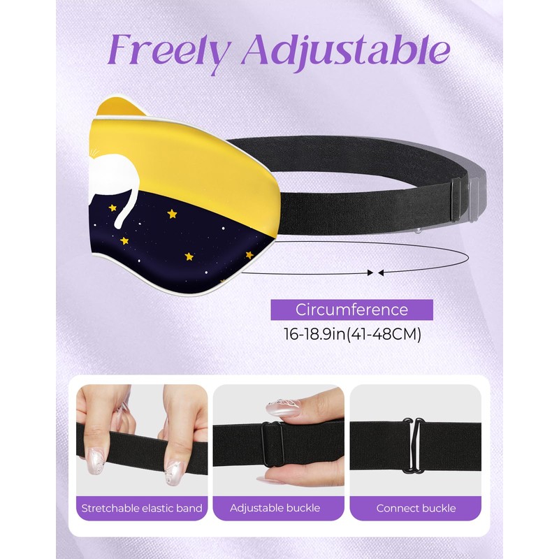 Miss Adola Sleep Mask for Kids - Cute Kawaii Cartoon