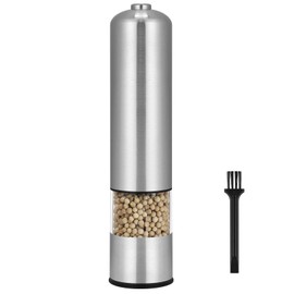 Accmor Electric Salt and Pepper Grinder Set, Automatic Salt Pepper Grinder