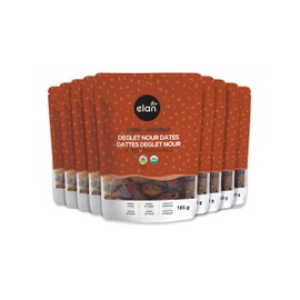 ELAN Organic Pitted Dates, Non-GMO, Vegan, Gluten-Free, 185 Gram