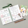 Monolike Happy and Lucky 4 Month Study Planner, Reading -