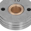 Wire Feed Wheel Dual Drive Model Bearing Steel Brass Compact