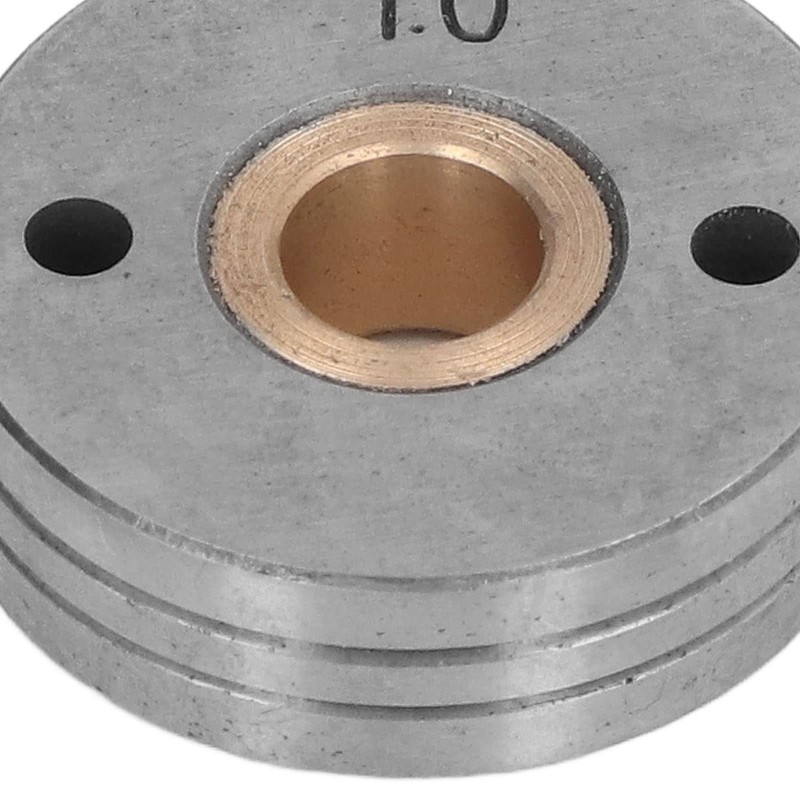 Wire Feed Wheel Dual Drive Model Bearing Steel Brass Compact