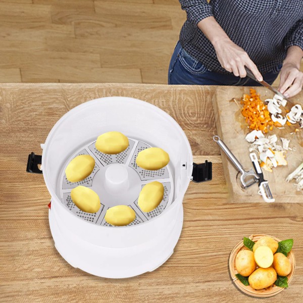 Unbranded Electric Potato Peeler – 2-in-1 Automatic Machine 1KG Capacity,