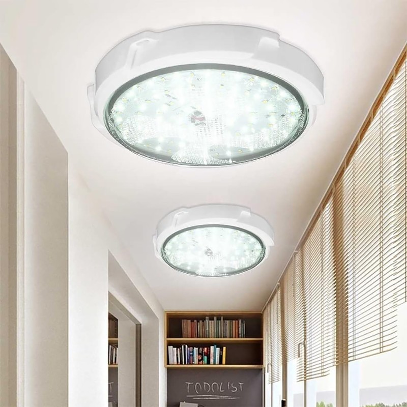 Brioeua Solar Lights Indoor, 54 LED 1000Lumen Solar Lights Outdoor