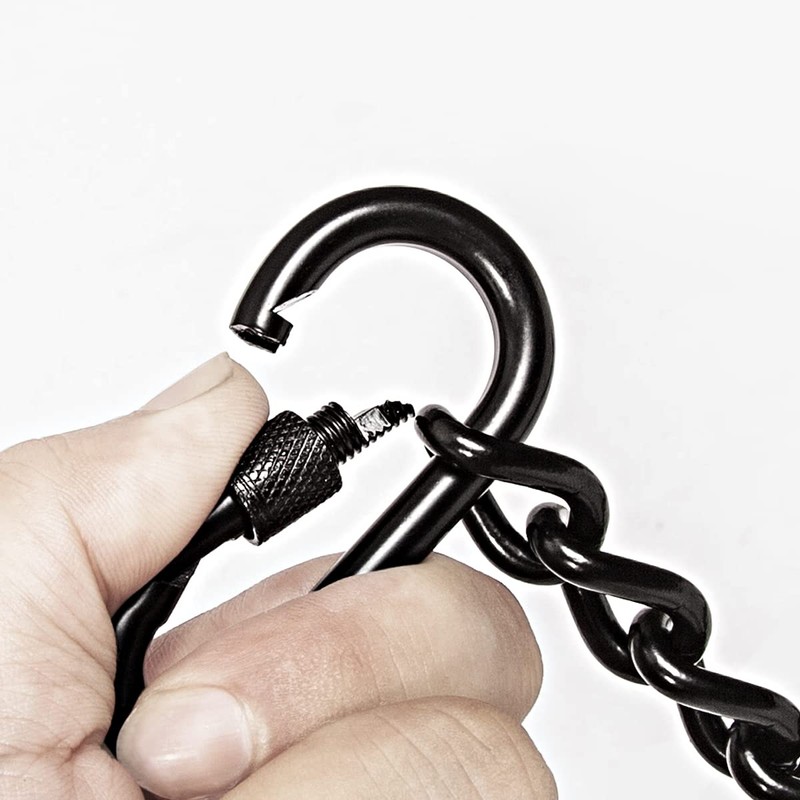 Velomill 38inch Hanging Chair Chain, Punching Bag Chain with Two