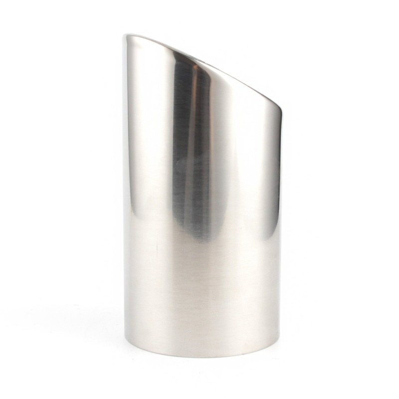 TAKPART Stainless Steel Exhaust Tail Muffler Tip Pipe for A4