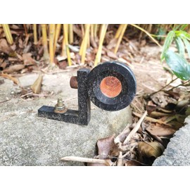 2 Pack Right Angle 90 Degree Prism with L Bar Bracket GMP104 Replacement for Total Station Surveying Versatile Mounting, Copper Coated, MP110