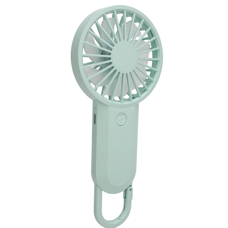 Handheld Fan USB Rechargeable Hand Fan Silent Operation Easy Hanging