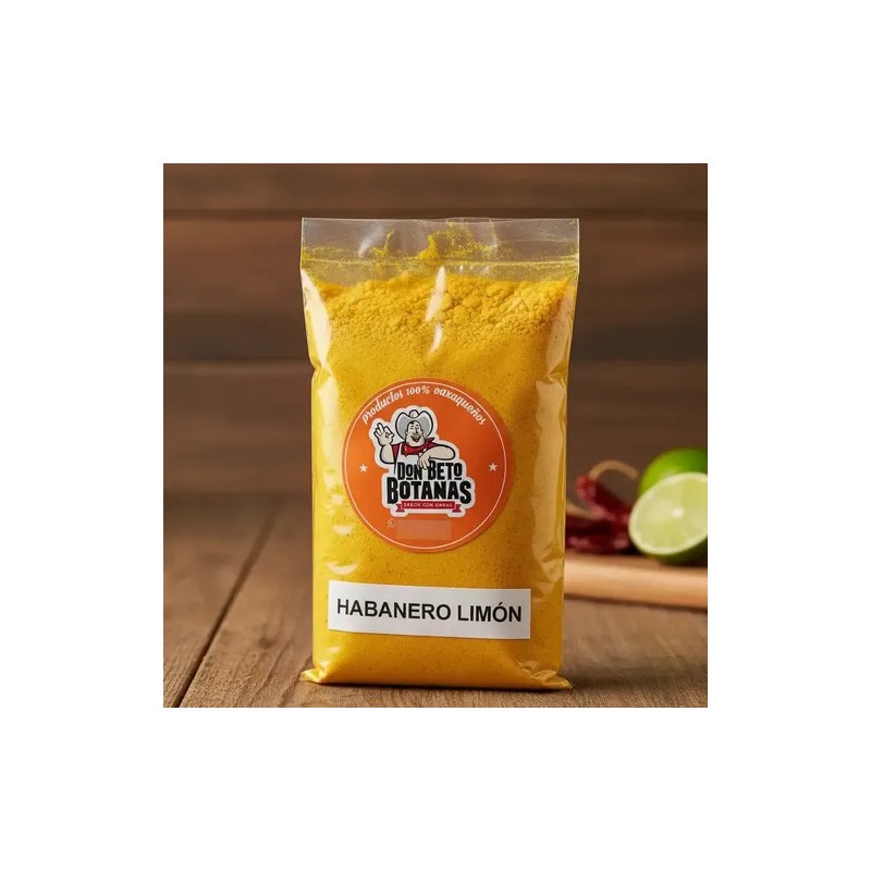 Sazonador En Polvo Don Beto Botanas Habanero Limon 1 Kg